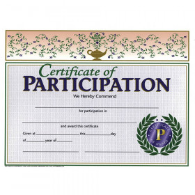 Trend Enterprises Certificate of Participation Classic Certificates 30 ct 