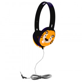 Primo Series Stereo Headphone, Tiger Face