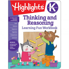 Learning Fun Workbooks, Kindergarten Thinking & Reasoning