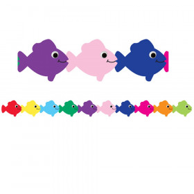 Multi-Color Fish Die Cut Classroom Border