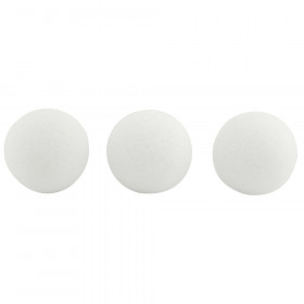 Styrofoam Balls, 3 Inch, Pack of 50