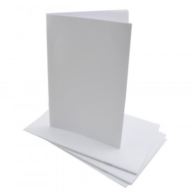 Blank Paperback Books, 5.5" x 8.5", White, Pack of 20