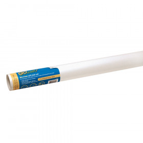 Dry Erase Roll, Self-Adhesive, White, 24" x 10', 1 Roll