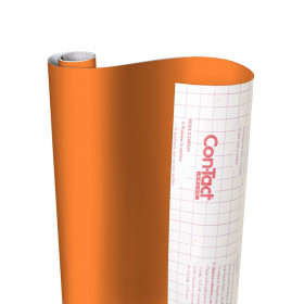 Creative Covering Adhesive Covering, Orange, 18" x 16 ft