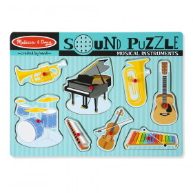 Musical Instruments Sound Puzzle, 8 Pieces