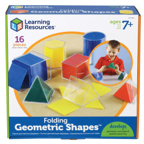 Folding Geometric Shapes, Pack of 16