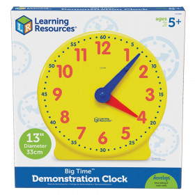 Big Time Learning Clock, 12-Hour Demonstration Clock