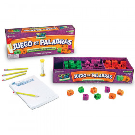 Juego de Palabras Spanish Reading Rods Word Game