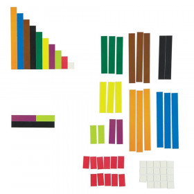 Magnetic Cuisenaire Rods, Pack of 64