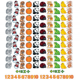 Beginners Counting Flannelboard Set, 132 Pieces