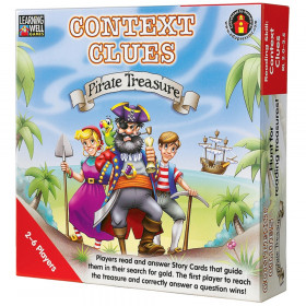 Context Clues-Pirate Treasure Game, Red Levels 2.0-3.5