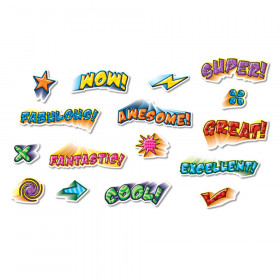 Positive Power Bulletin Board Accents, 64 Pieces