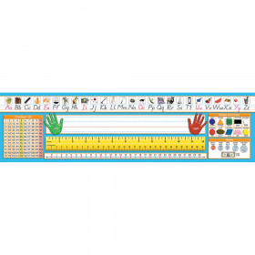 Primary Modern Manuscript Counting 1-120 Desk Plate, Pack of 36