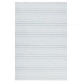 Primary Chart Pad, White, 1" Ruled Short Way, 24" x 36", 100 Sheets