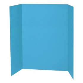 Presentation Board, Sky Blue, Single Wall, 48" x 36", 1 Board