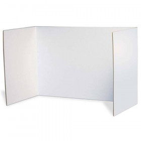 Privacy Boards, White, 48" x 16", 4 Boards