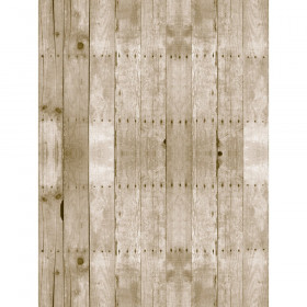 Bulletin Board Art Paper, Weathered Wood, 48" x 50', 1 Roll