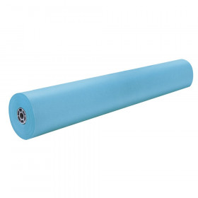 Colored Kraft Duo-Finish Paper, Sky Blue, 36" x 1,000', 1 Roll