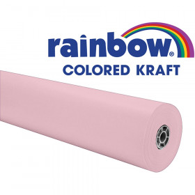 Colored Kraft Duo-Finish Paper, Pink, 36" x 1,000', 1 Roll