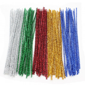 Jumbo Stems Classroom Pack, Assorted Colors, 6" x 6 mm, 1000 Pieces
