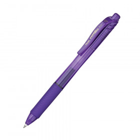 EnerGel-X Retractable Liquid Gel Pen, Violet