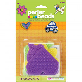 Small Fun Shaped Pegboards, pack of 5
