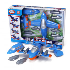 Magnetic Build-a-Truck Plane