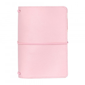 A6 Notebook and Passport Holder - Ballerina Pink