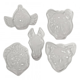 Animal Face Forms, Pack of 5