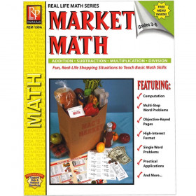Market Math for Beginners Book, Grades 3-6