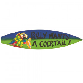 POLLY WANTS A COCKTAIL SURFBOARD