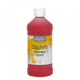 Little Masters Tempera Paint, Red, 16 oz.
