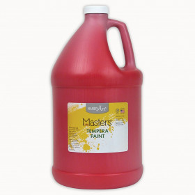 Little Masters Tempera Paint, Red, Gallon