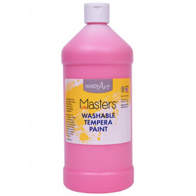 Little Masters Washable Tempera Paint Quart, Pink