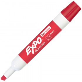 Expo 2 Low Odor Dry Erase Marker Chisel Tip Red