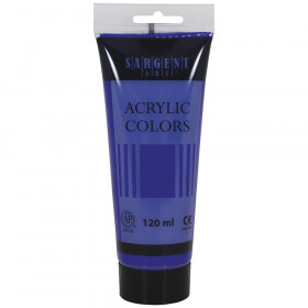 Acrylic Paint Tube, 120 ml, Dark Cobalt Violet