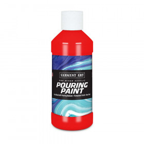 Acrylic Pouring Paint, 8 oz, Red