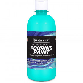 Acrylic Pouring Paint, 16 oz, Turquoise