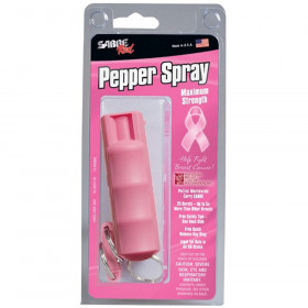 NBCF Pepper Spray, Pink in Small Clam