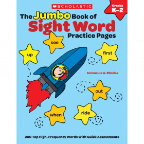 The Jumbo Book Of Sight Word Practice Pages