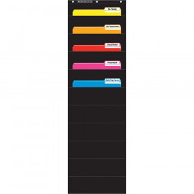 File Organizer (Black) Pocket Chart