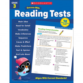Success With Reading Tests: Grade 3