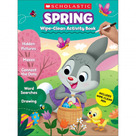 Spring Wipe-Clean Activity Book