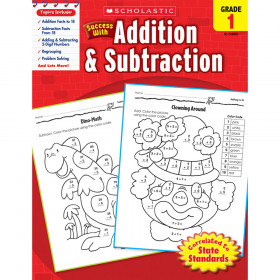 Scholastic Success With Addition & Subtraction Gr 1