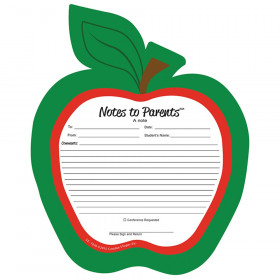 Notes to Parents, Blank Apple Notepad