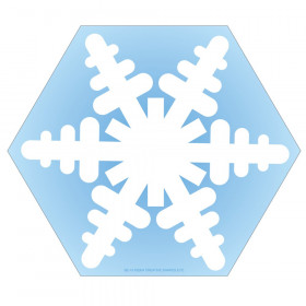 Notepad, Snowflake, Large, 5" x 7", 50 Sheets