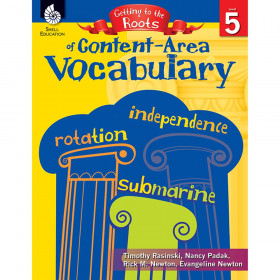 Getting to the Roots of Content-Area Vocabulary Book, Grade 5