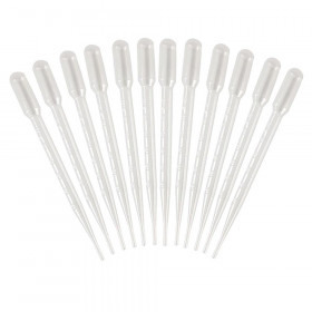 Plastic Pipettes, Pack of 12