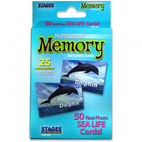 Photographic Memory Matching Game, Sea Life