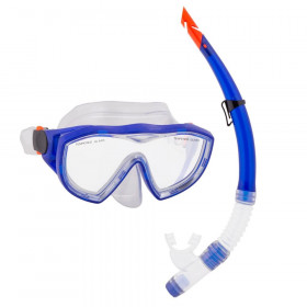 Adult Semi-Dry Diving & Snorkel Set -  Marine
